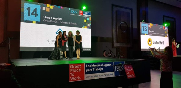 FOTOGALERÍA: Así se vivió la gala de Los Mejores Lugares para Trabajar en Centroamérica y Caribe 2019