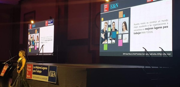 FOTOGALERÍA: Así se vivió la gala de Los Mejores Lugares para Trabajar en Centroamérica y Caribe 2019