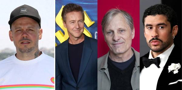 <i>El drama histórico épico 'PORTO RICO', será protagonizado por Bad Bunny y con un elenco que incluye a actores de la talla de Viggo Mortensen, Edward Norton y Javier Bardem. Foto de EFE/ S. Barrenechea/ JC Hidalgo/ J. Cebollada / O. Guzmán ARCHIVO</i>