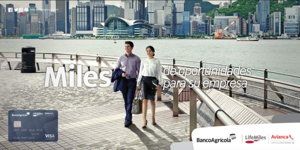 Las empresas tienen un nuevo aliado: tarjeta Visa LifeMiles Corporativa de Banco Agrícola