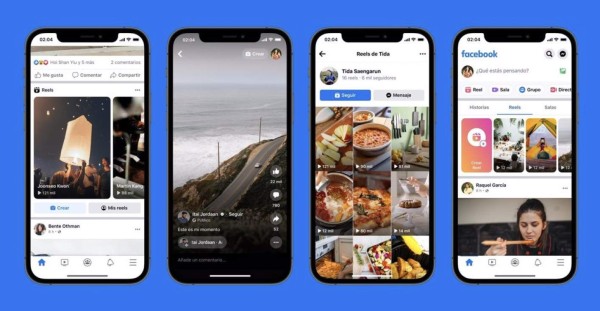 Facebook incorpora los 'reels' a nivel global