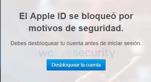 Advierten de campaña de phishing roba credenciales de Apple ID y tarjetas de crédito