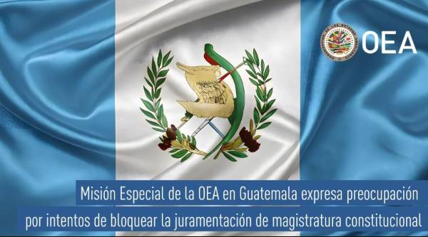 Guatemala: OEA alerta de intentos de bloquear la juramentación de una magistrada