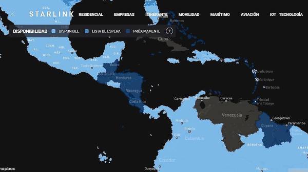 Servicio de internet de Starlink ya está disponible en Panamá