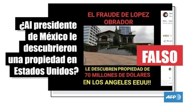México: No, esta foto no muestra una mansión de López Obrador en EE.UU.
