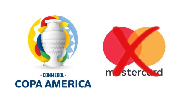 Mastercard retira su logo de la convulsa Copa América en Brasil