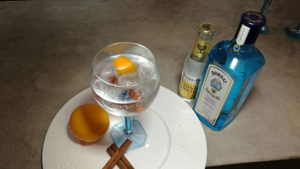 Mixology: Gin Tonic Bombay Sappphire