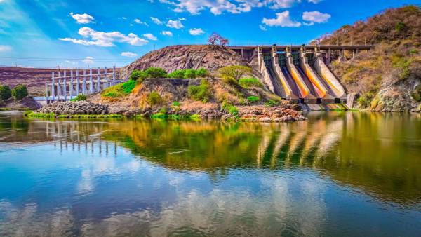 <i>El único embalse que ha registrado un incremento de su nivel es el de la central 15 de Septiembre, que marca 47,44 msnm en 2026 y en 2025 tenía 46,66, para una subida de 0,78 metros o 1,67 %. Foto de cortesía</i>