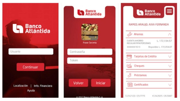 Banco Atlántida estrena aplicación móvil