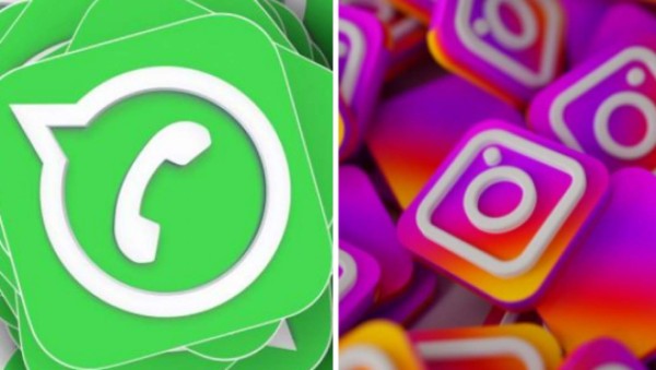 WhatsApp e Instagram sufren caída masiva