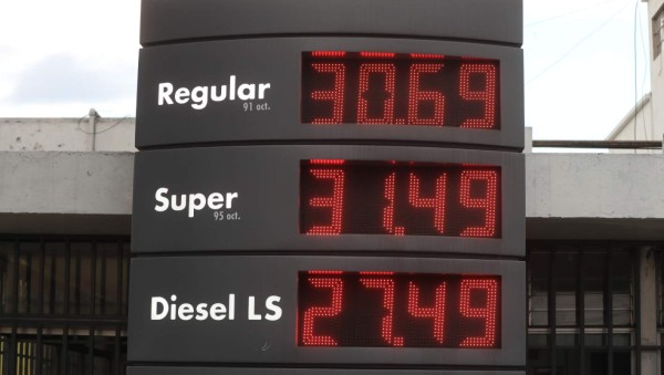 Aumentan precios de los combustibles en Guatemala