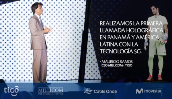Millicom-Tigo realiza la primera llamada holográfica en Latinoamérica