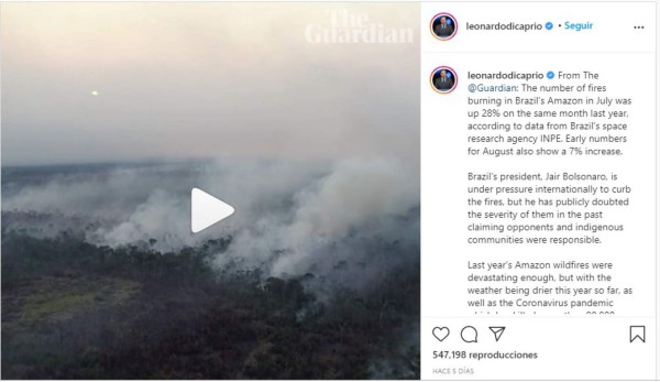 Desafían a Leonardo DiCaprio a una travesía por la Amazonía