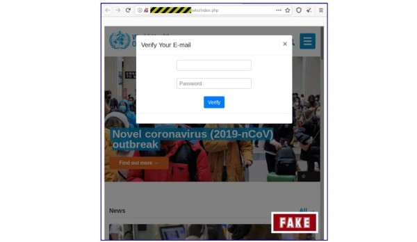 Sophos detecta campaña de phishing en alerta sobre coronavirus