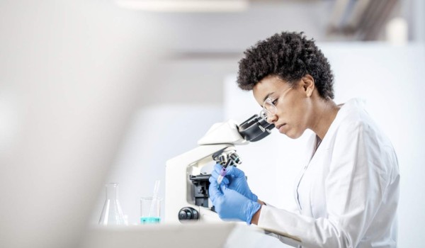 Young Scientist Working in The Laboratory
