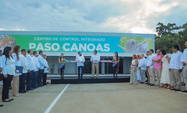 Costa Rica y Panamá inauguran innovador paso fronterizo con apoyo del BID