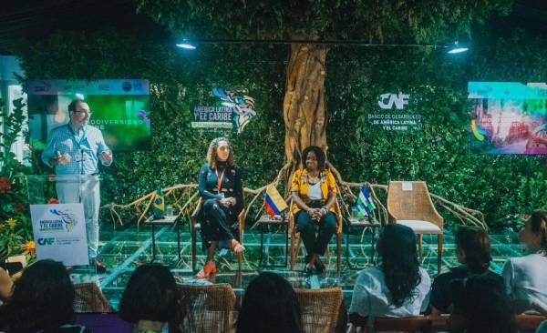 El lanzamiento de este programa se produjo en el Pabellón de América Latina y el Caribe en la COP16. Foto cortesía