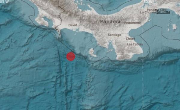 Sismo de 6,7 grados sacude Panamá sin reporte de daños ni víctimas