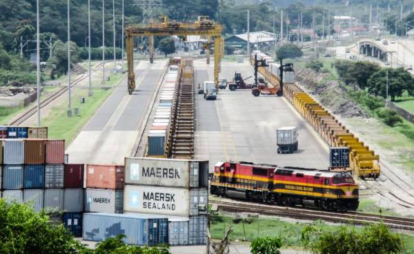 Transporte ferroviario surge como alternativa ante la sequía en el Canal de Panamá