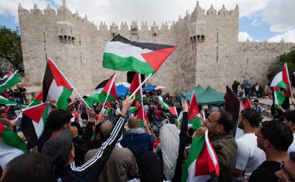 El presidente de Estados Unidos, Donald Trump, afirmó que el anuncio de Macron, sobre su intención de que el país reconozca oficialmente como estado a Palestina no importa. Foto de iStock