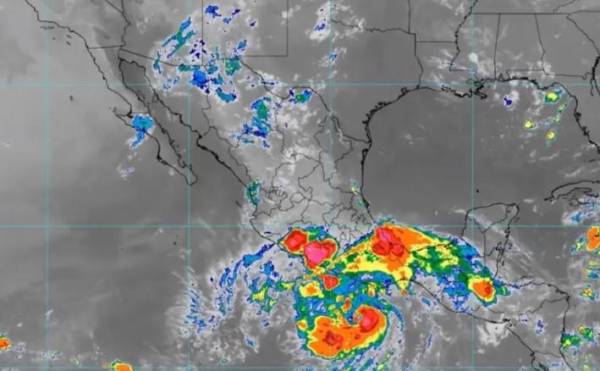 Huracán Bonnie causa fuertes lluvias en México