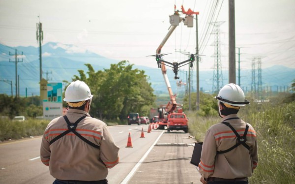 El Salvador: AES mejora calidad del servicio eléctrico con uso de drones