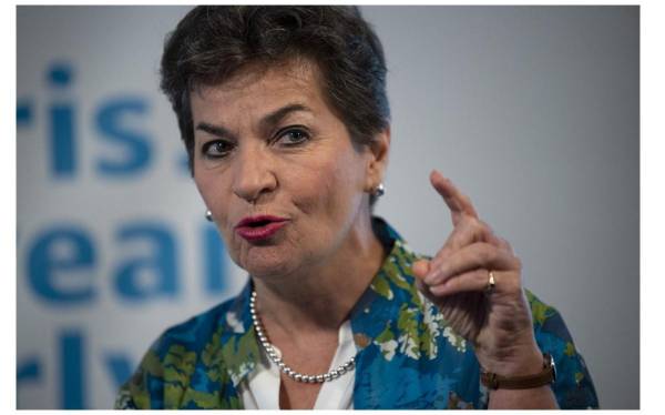 <i>Christiana Figueres es una de las negociadoras clave del histórico acuerdo de París 2015. FOTO AFP</i>