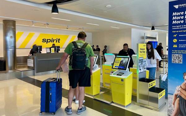Extrabajadores de la aerolínea Spirit Airlines demandaron, a nombre de 17.000 exempleados, a la compañía estadounidense. Foto de cortesía