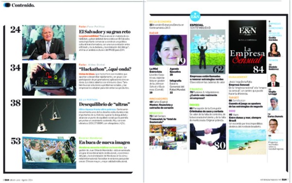 Estrategia y Negocios. Portada impresa 175