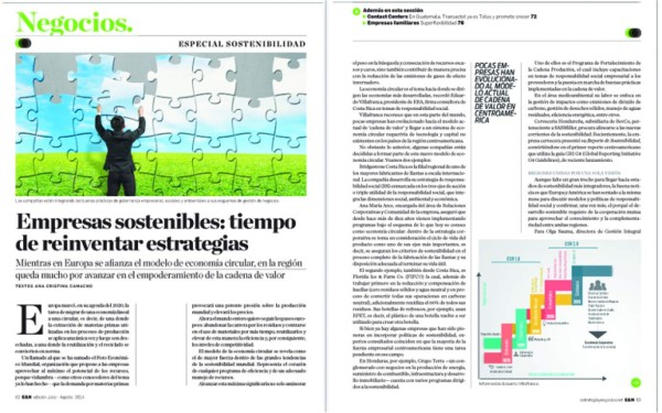 Estrategia y Negocios. Portada impresa 175