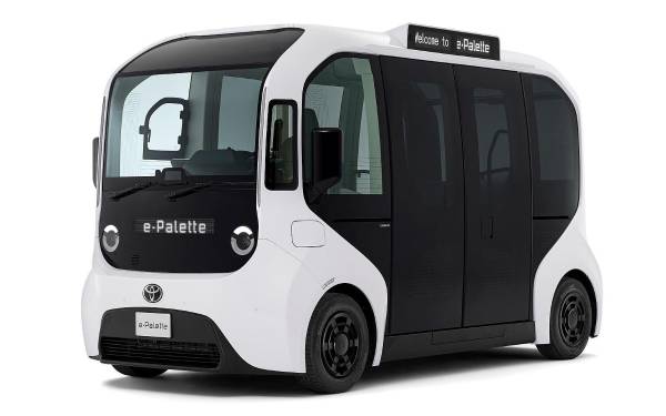 <i>En el ámbito urbano, el e-Palette representa una apuesta por el transporte eléctrico y autónomo. Foto de cortesía</i>