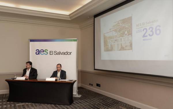 AES El Salvador planea invertir US$236 millones en el quinquenio 2024-2028