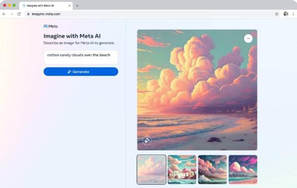Meta lanza Imagine, la herramienta gratuita que permite generar imágenes por IA