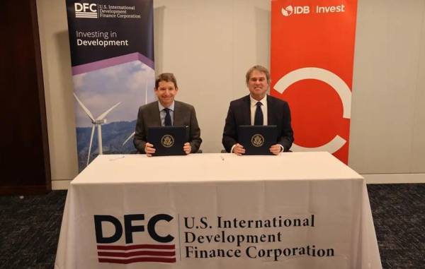 BID Invest y DFC crean nueva estructura de cofinanciamiento para América Latina