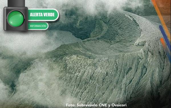 Costa Rica: volcán Rincón de la Vieja hace potente erupción