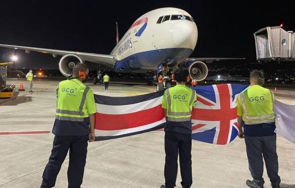 British Airways vuelve a Costa Rica