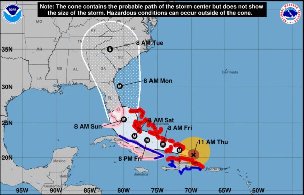 Más de 10 millones de niños y niñas viven en países amenazados por huracán Irma