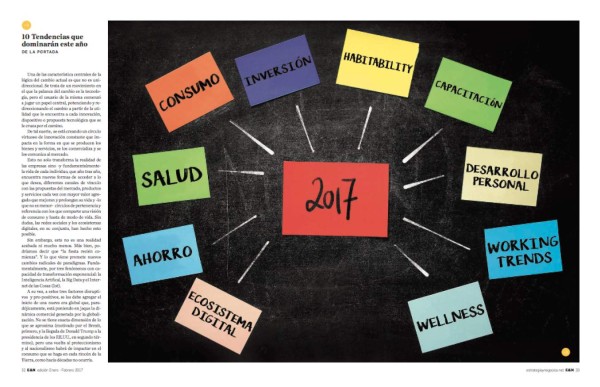 Estrategia y Negocios. Portada impresa 205