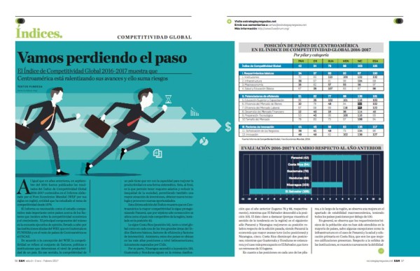 Estrategia y Negocios. Portada impresa 205