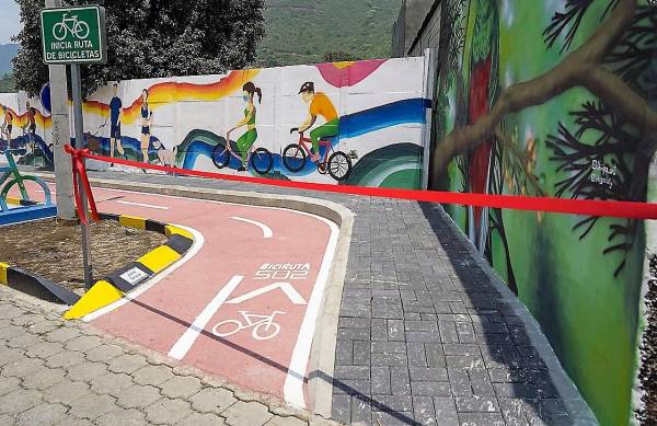 Guatemala: así es el primer tramo de la BiciRuta502 en Jocotenango
