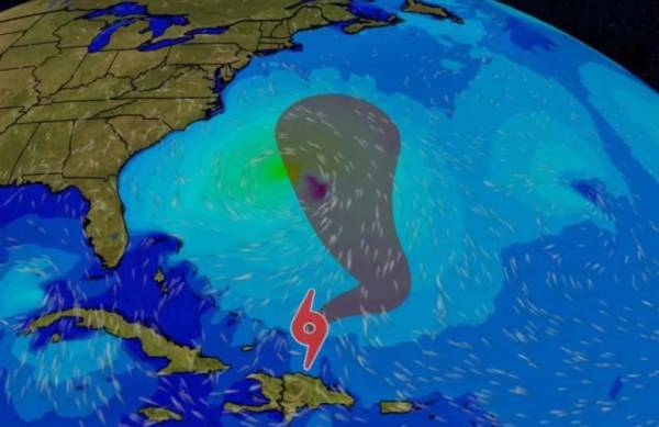 Franklin se convirtió en huracán tras pasar por República Dominicana