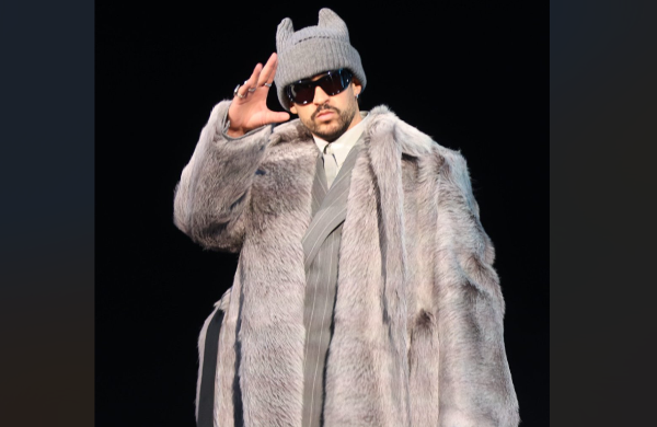 <i>Bad Bunny aseguró que solo piensa en disfrutar esos trece minutos. Intento disfrutar y sé que me voy a divertir, y el equipo también. Trato de no presionarme tanto, señaló. Foto de cortesía</i>