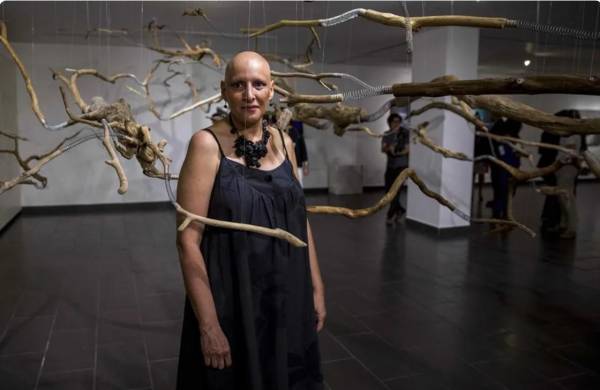 <i>La escultora nicaraguense Patricia Belli. EFE/Jorge Torres/Archivo</i>