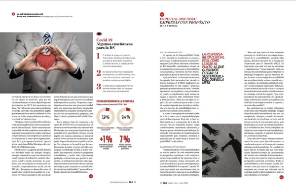 Estrategia y Negocios. Portada 255