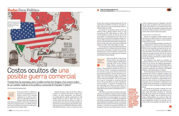 Estrategia y Negocios. Portada impresa 204