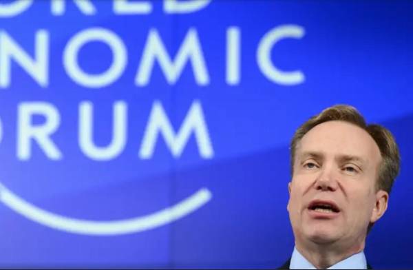 Con la caída de Børge Brende, presidente y CEO del Foro Económico Mundial, el “daño Epstein” llega al corazón del networing premium global. (Foto: Laurent Gillieron/KEYSTONE/picture Alliance/DW)