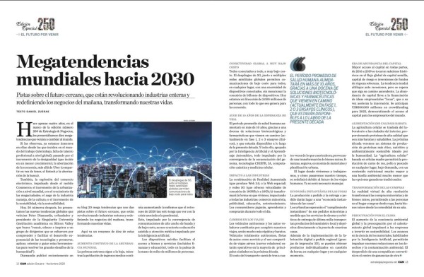 Estrategia y Negocios. Portada 250