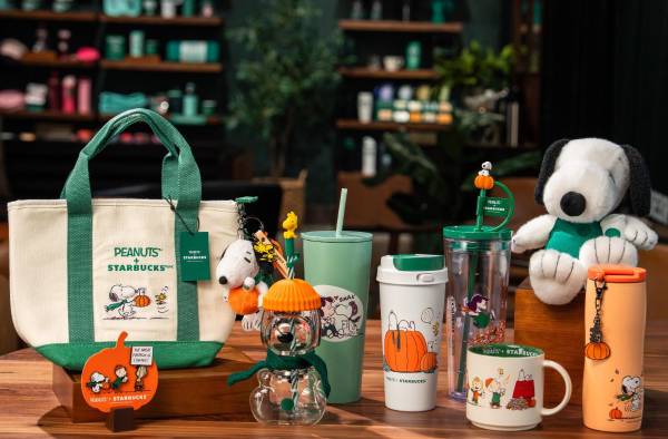 <i>La colección reúne 10 artículos entre vasos, tazas, accesorios y un peluche. Foto de cortesía</i>
