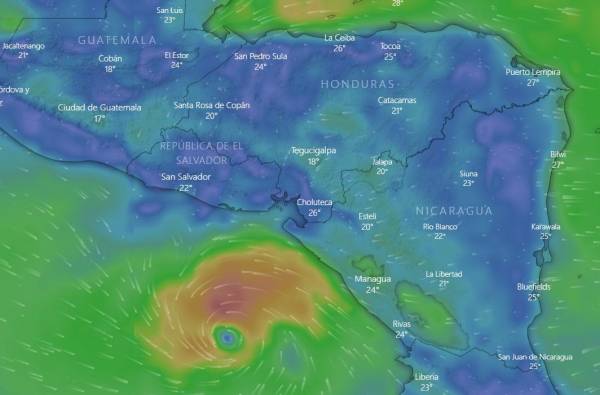 Tormenta Bonnie sale al Pacífico tras cruzar Nicaragua y Costa Rica