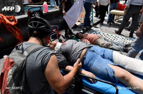 Terremoto de 7,1 sacude a la Ciudad de México